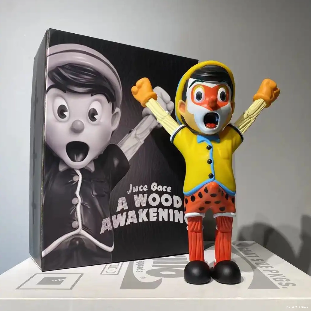 (A CLASSIC WOOD AWAKENING) PINOCCHIO FIGURES 0529